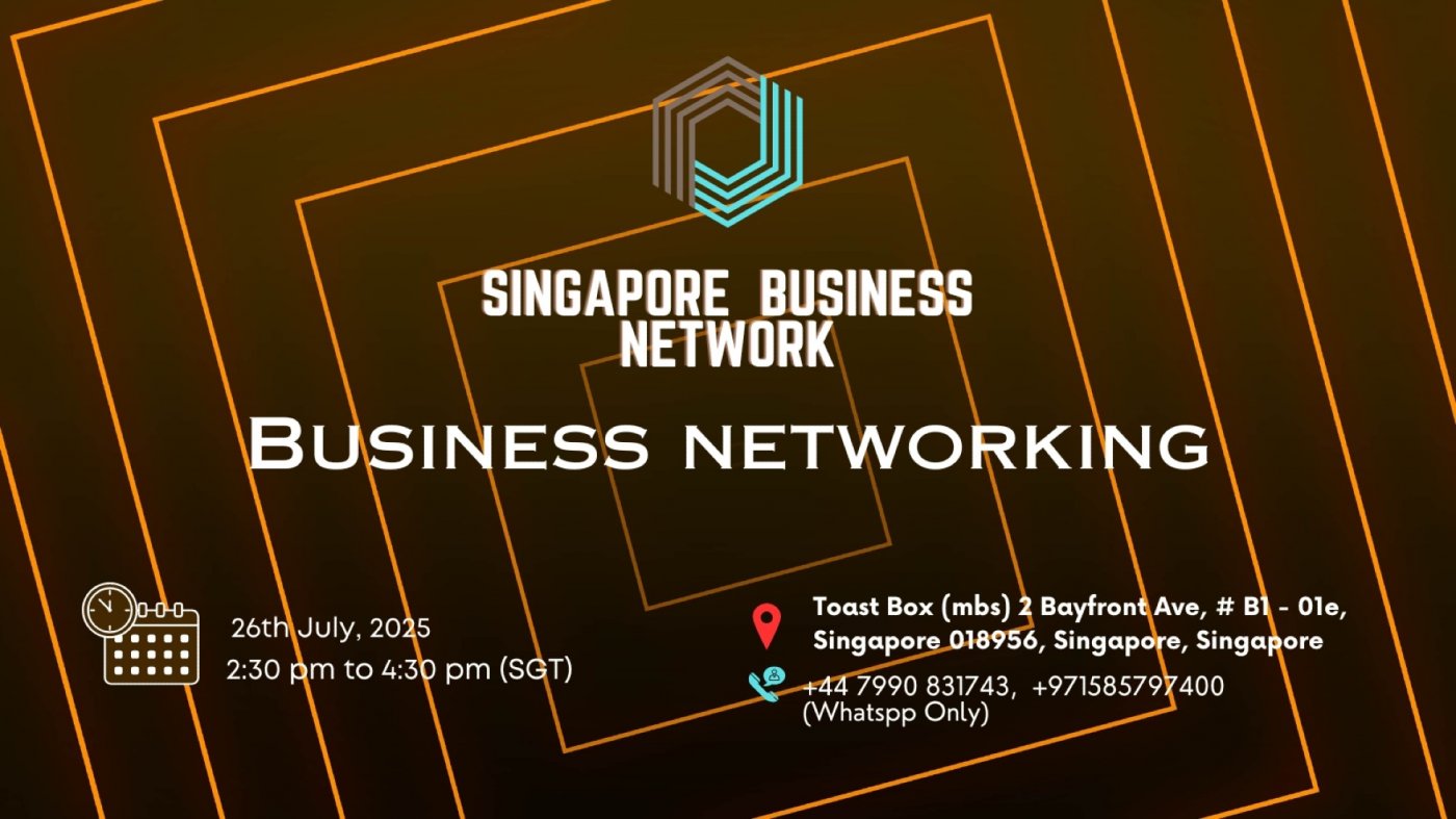 Singapore Business Networking 2025 | Event in Singapore | AllEvents