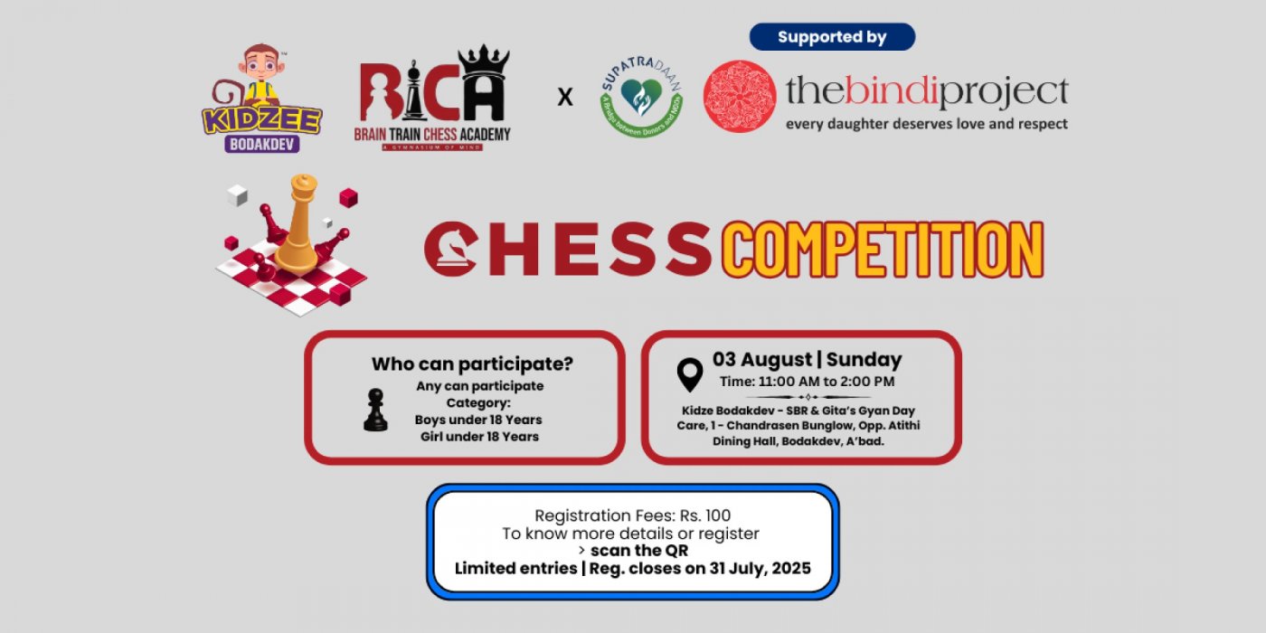 Mindful Rakshabandhan Celebration with Chess Competition, 3 August | Event in Ahmedabad | AllEvents