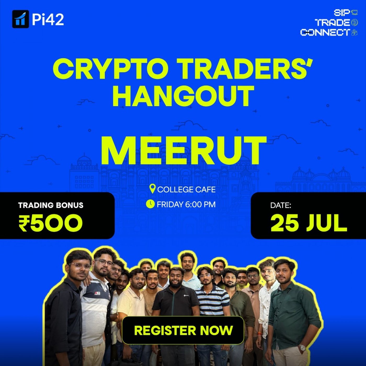 Pi42 Crypto Traders’ Hangout - Meerut | Event in Meerut | AllEvents