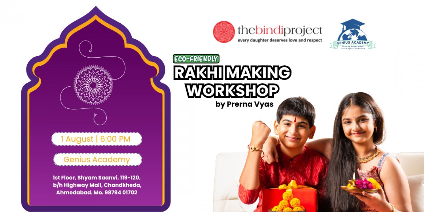 Eco-Friendly Rakhi Making Workshop, 1 August | Event in Ahmedabad | AllEvents