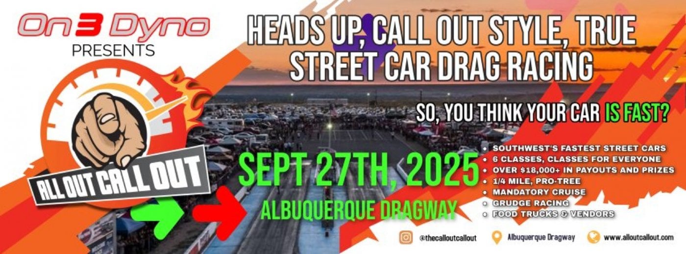 2025 All Out Call Out 2, 27 September | Event in Albuquerque | AllEvents