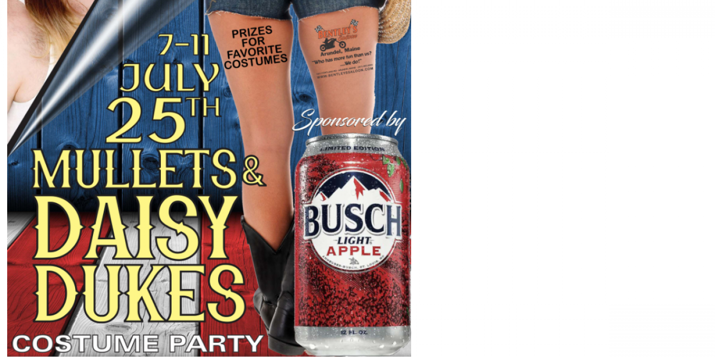 Mullets and Daisy Dukes Contest with Loud Proud American! | Event in Kennebunk | AllEvents