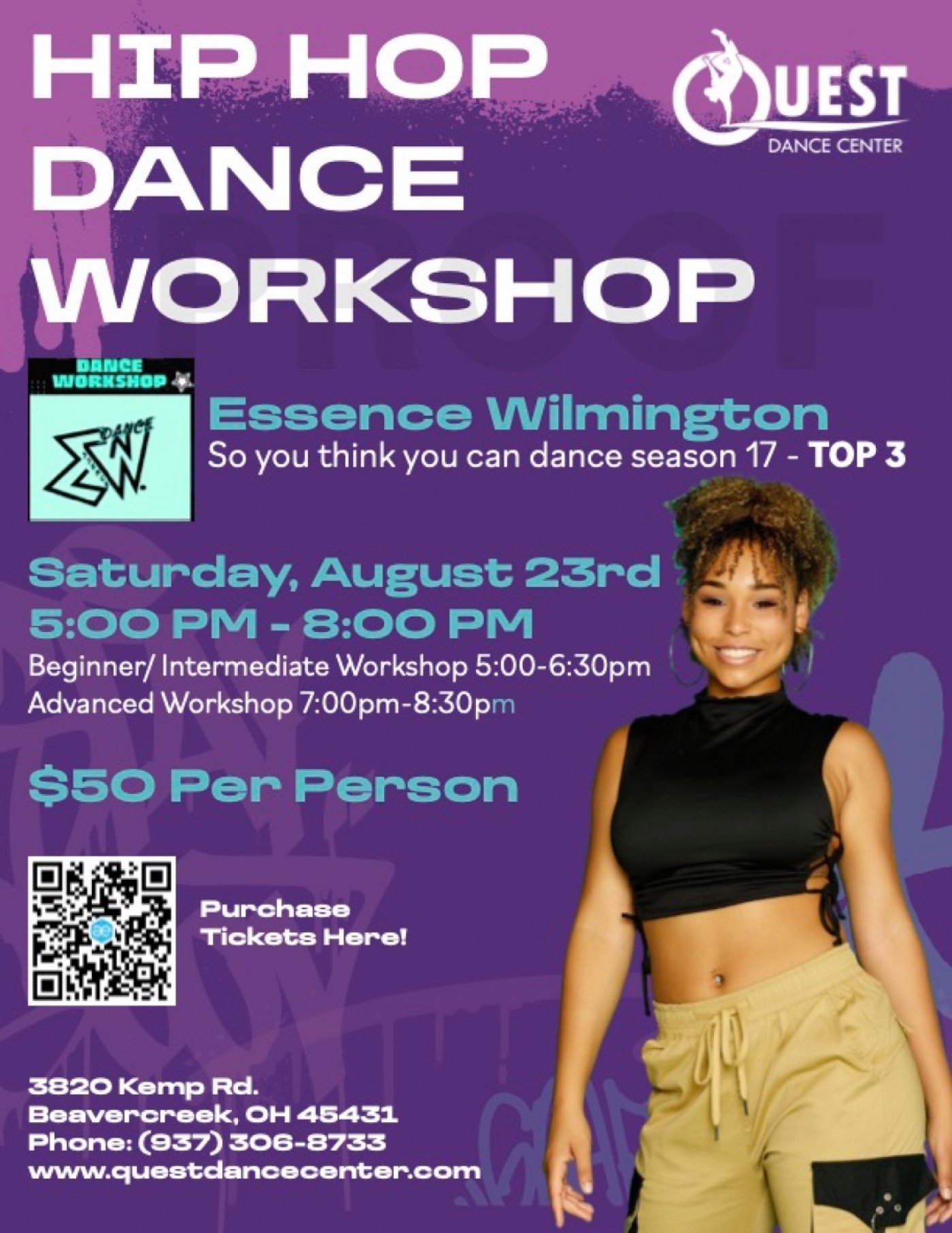 Essence Wilmington Hip Hop Dance Workshop , 23 August | Event in Beavercreek | AllEvents