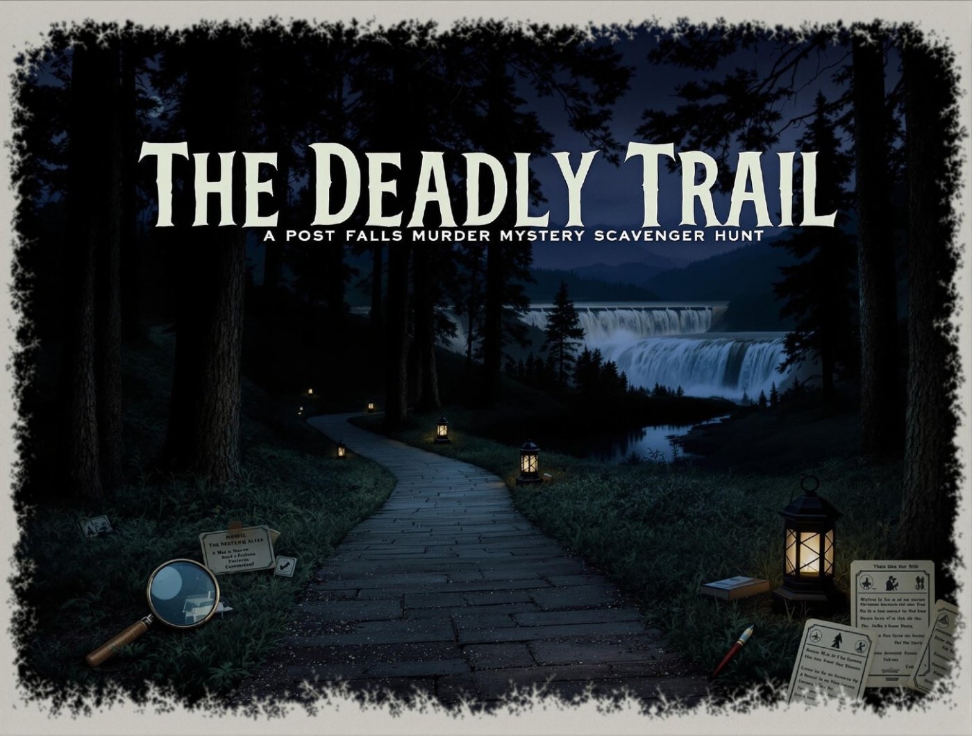 The Deadly Trail - Murder Mystery Scavenger Hunt, 9 August | Event in Post Falls | AllEvents