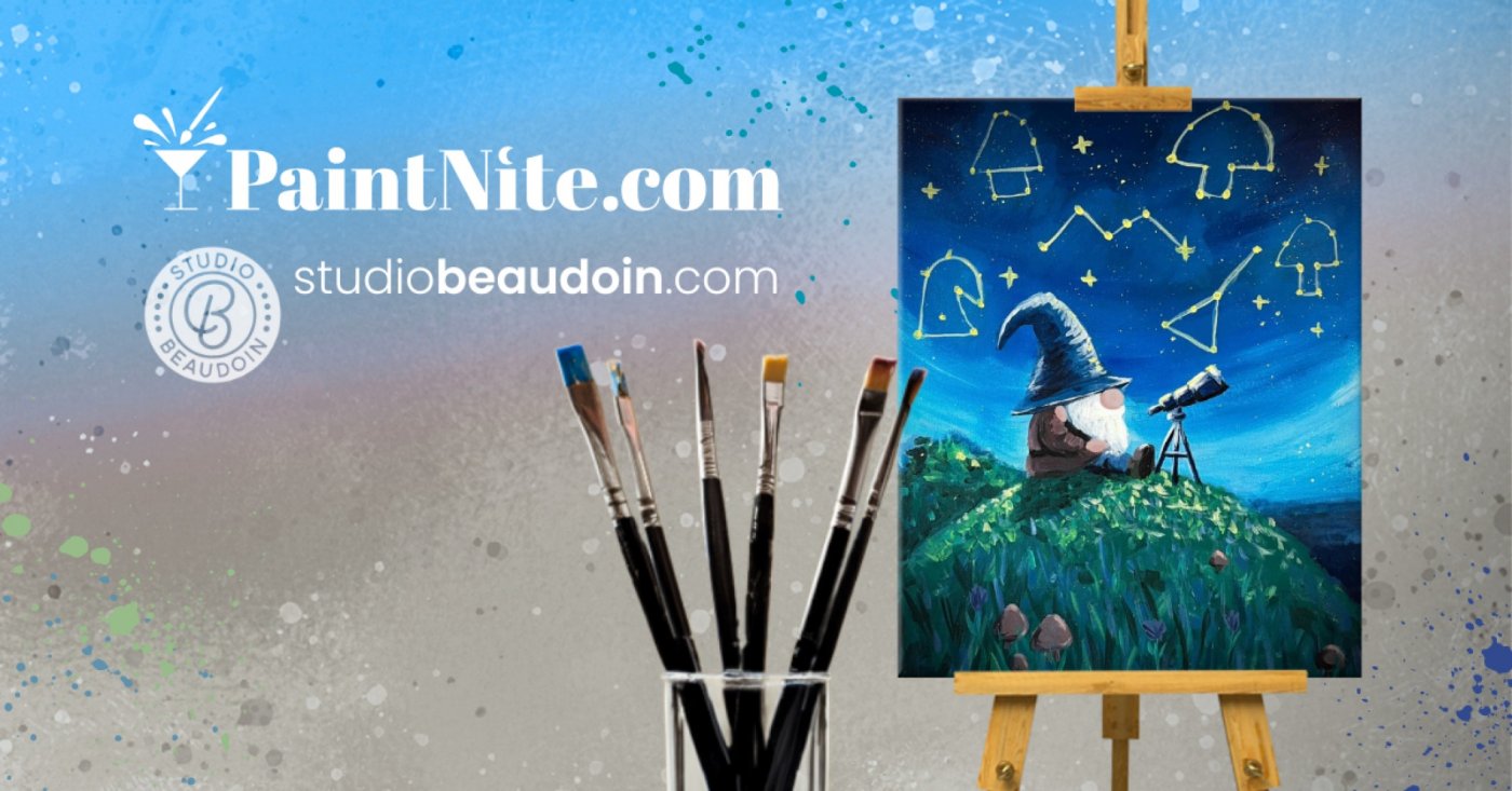 Paint Nite: Galileo Gnome-ilei, 31 July | Event in Saskatoon | AllEvents