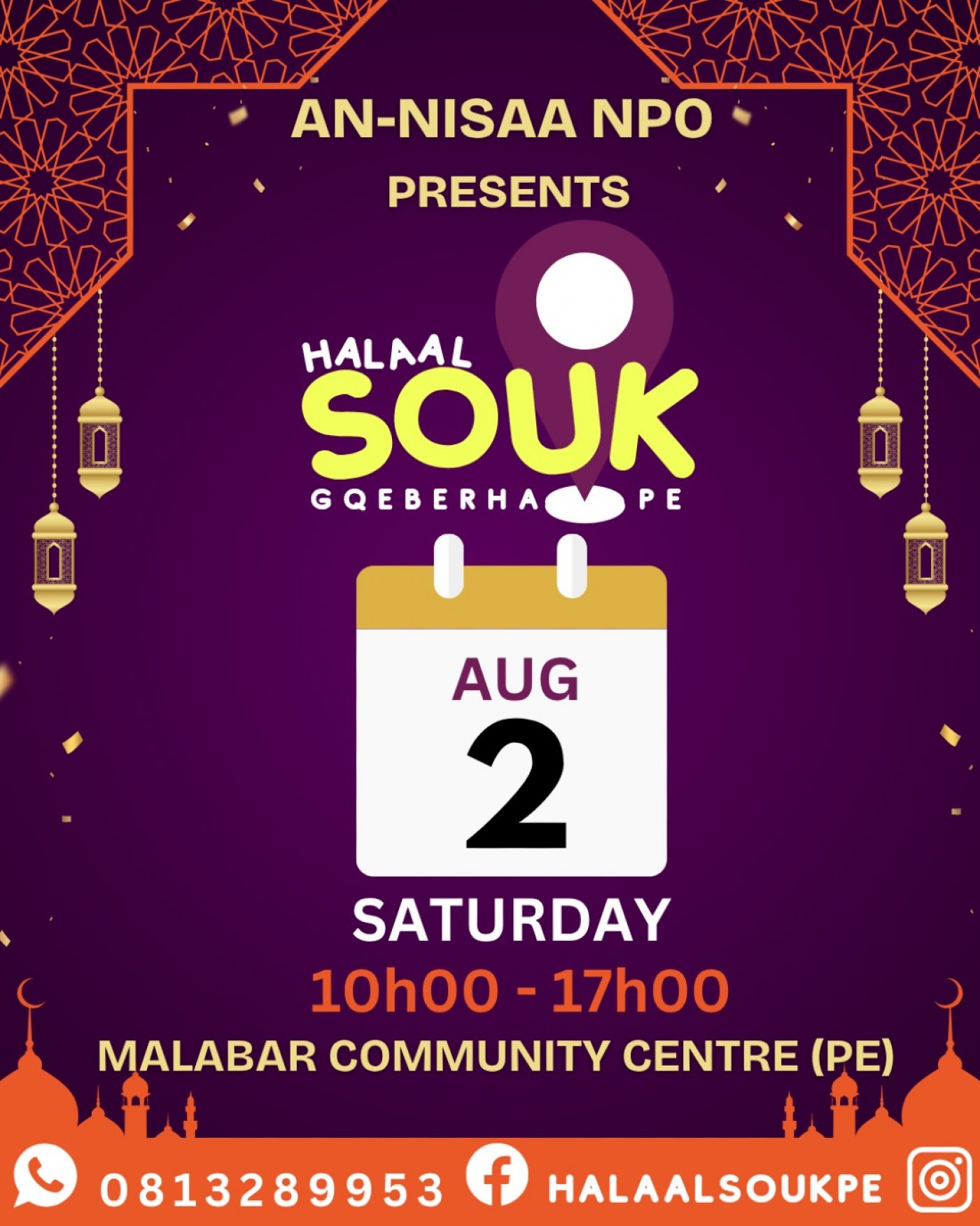 Halaal Souk PE (FREE ENTRY), 2 August | Event in Ibhayi | AllEvents