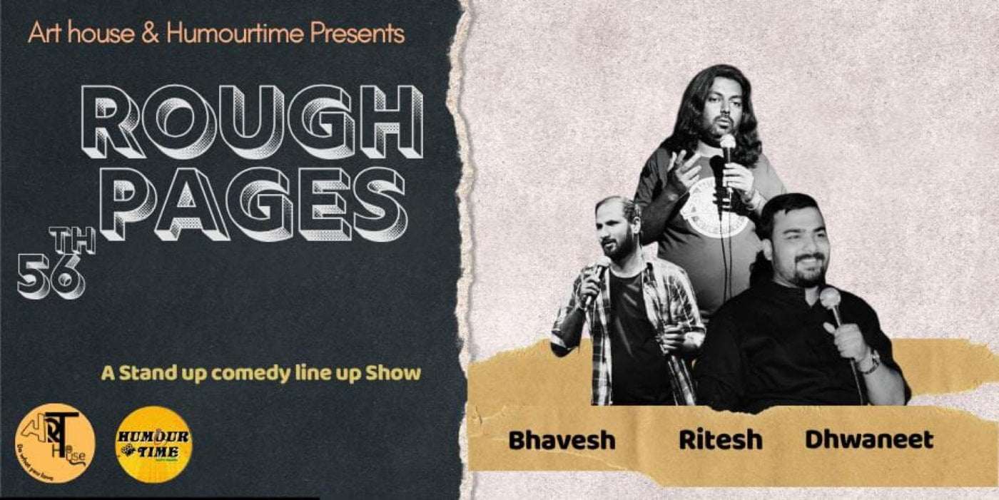 Rough Pages - A Stand Up Comedy Show, 27 July | Event in Ahmedabad | AllEvents