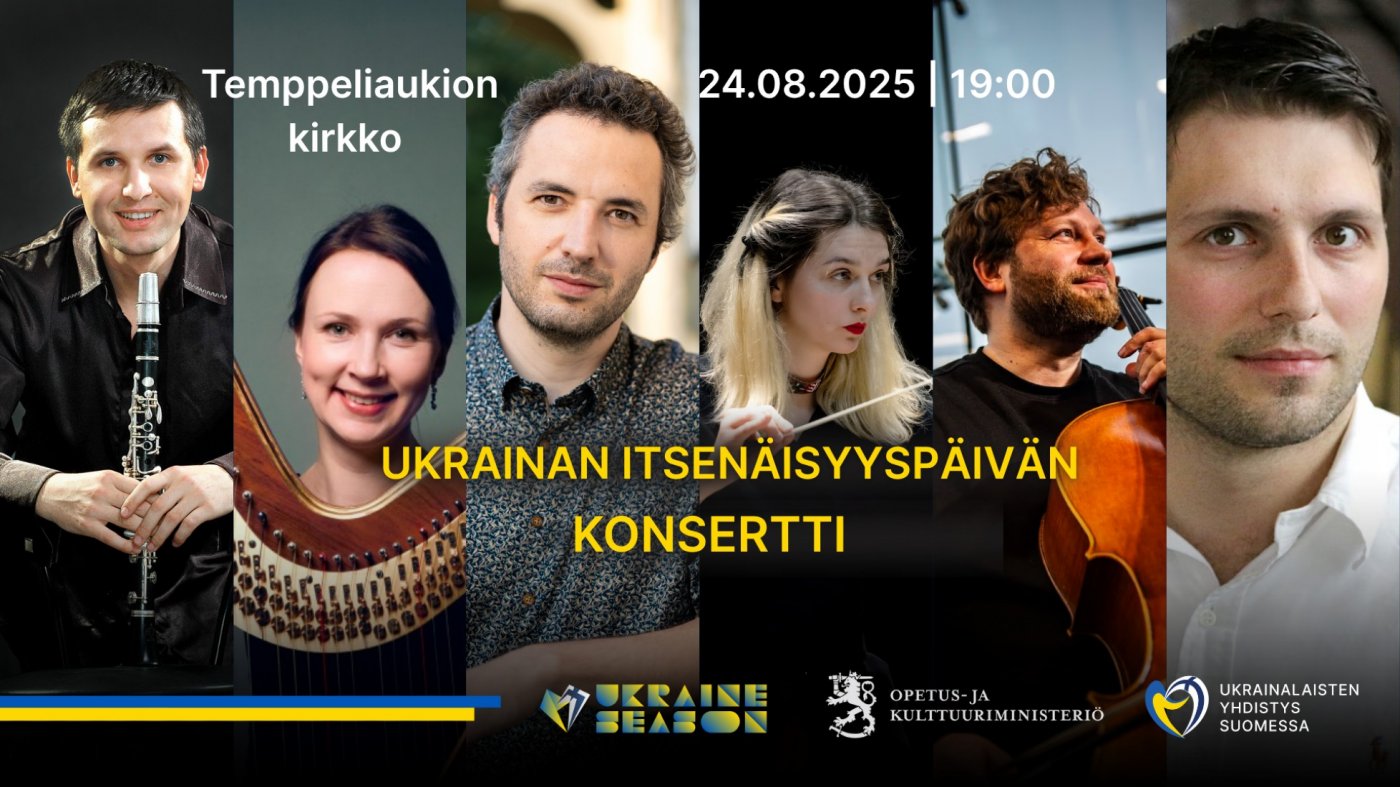 Ukrainan itsenäisyyspäivän konsertti, 24 August | Event in Helsinki | AllEvents