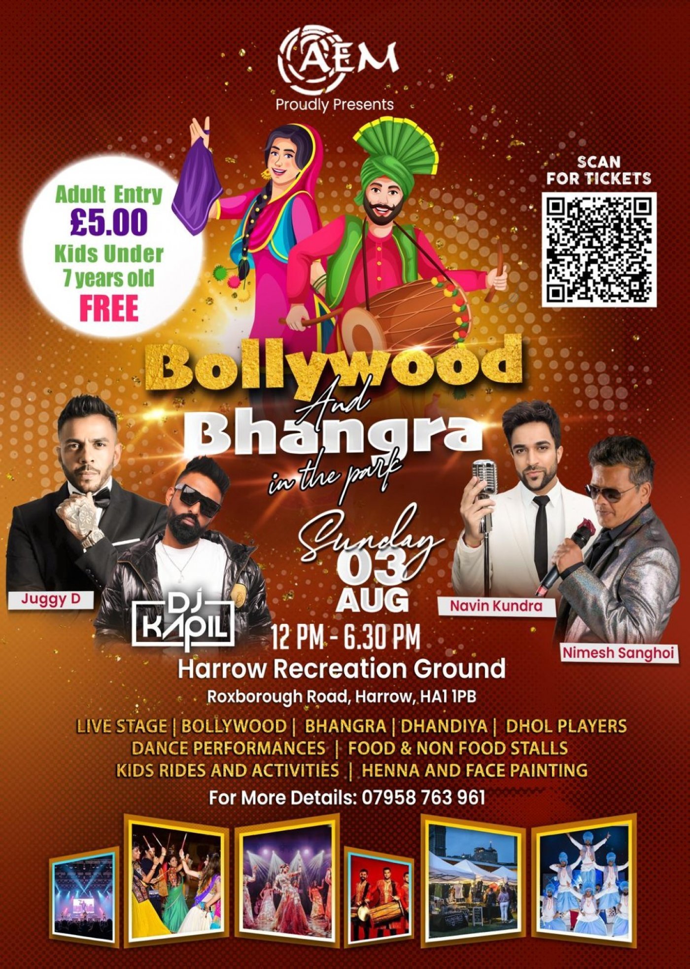 Bollywood and Bhangra in the Park , 3 August | Event in Harrow | AllEvents