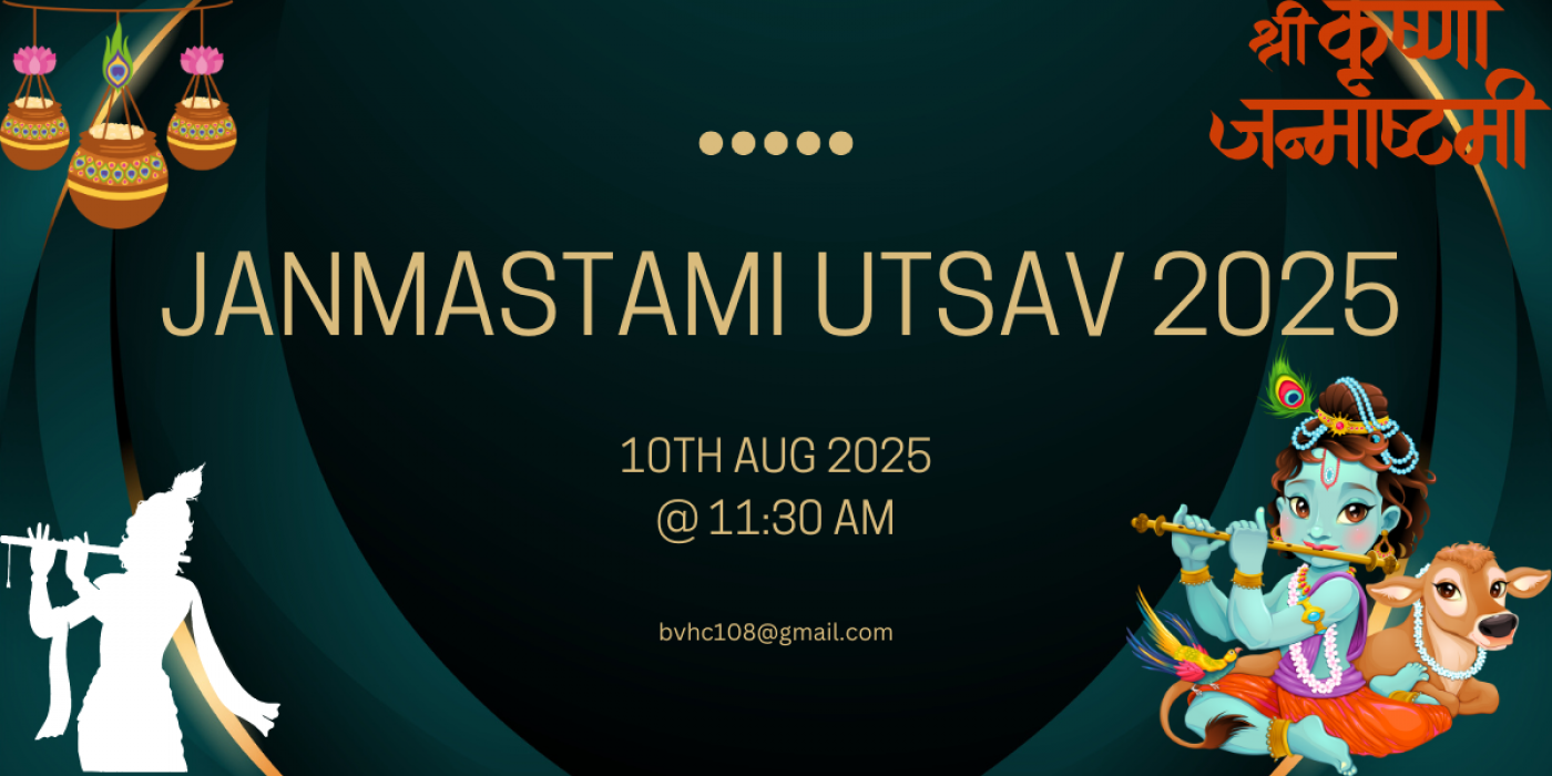 Sri Krishna Janmashtami  Utsav 2025, 10 August | Event in Hamilton | AllEvents