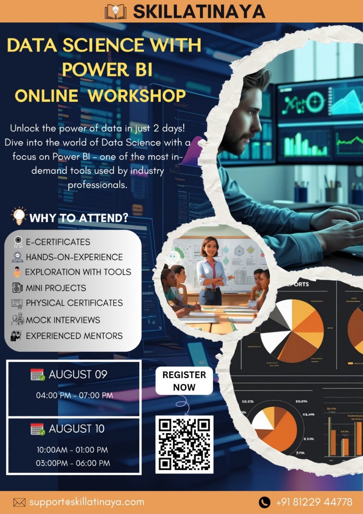 DATA SCIENCE WITH POWER BI 08/25, 9 August | Online Event | AllEvents
