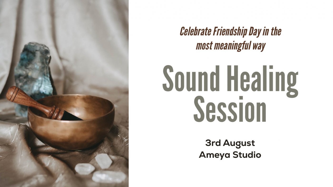 In Sync: Sound Healing Session, 3 August | Event in Ahmedabad | AllEvents