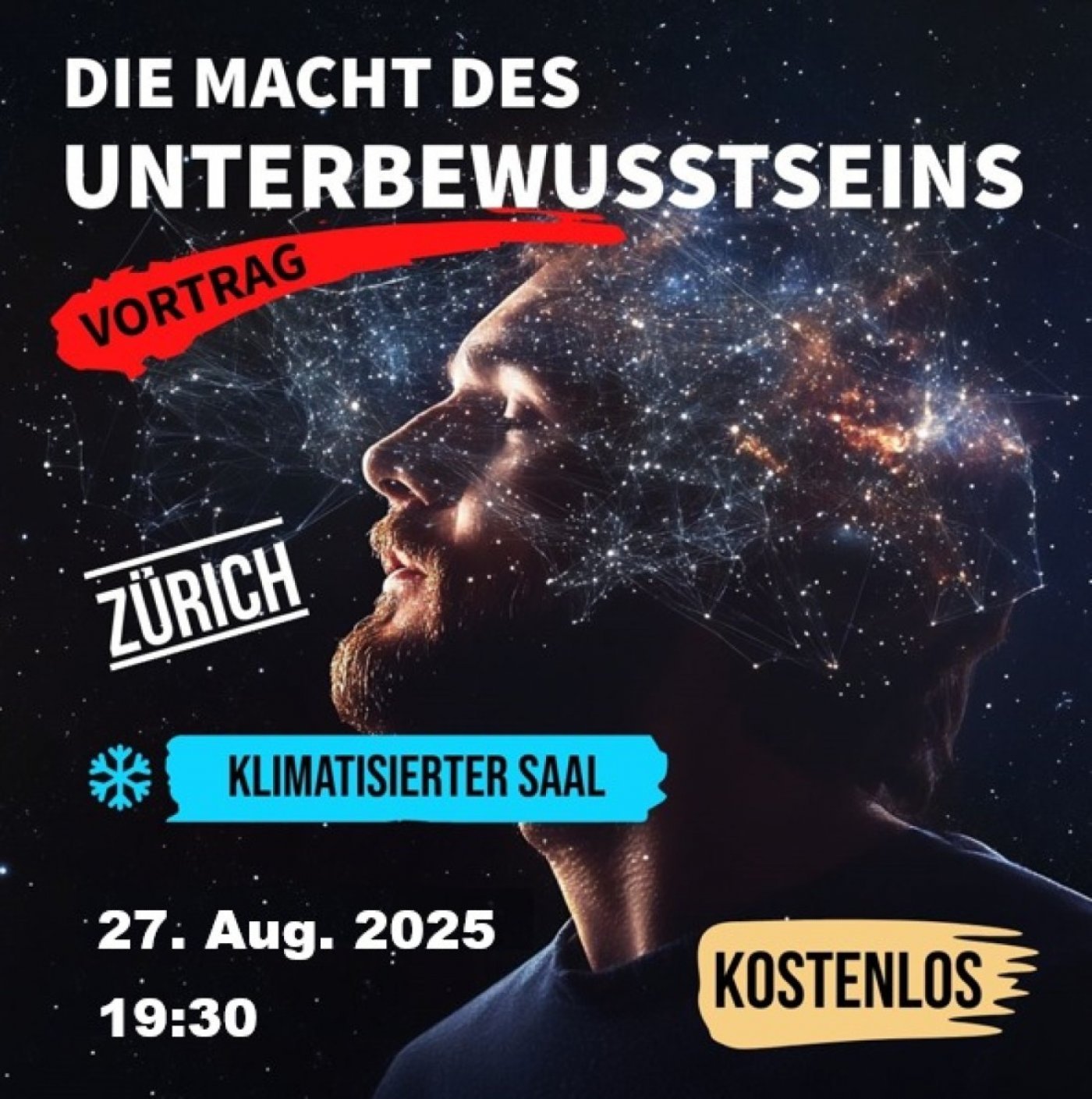 Vortrag - Die Macht des Unterbewusstseins, 27 August | Event in Uster | AllEvents