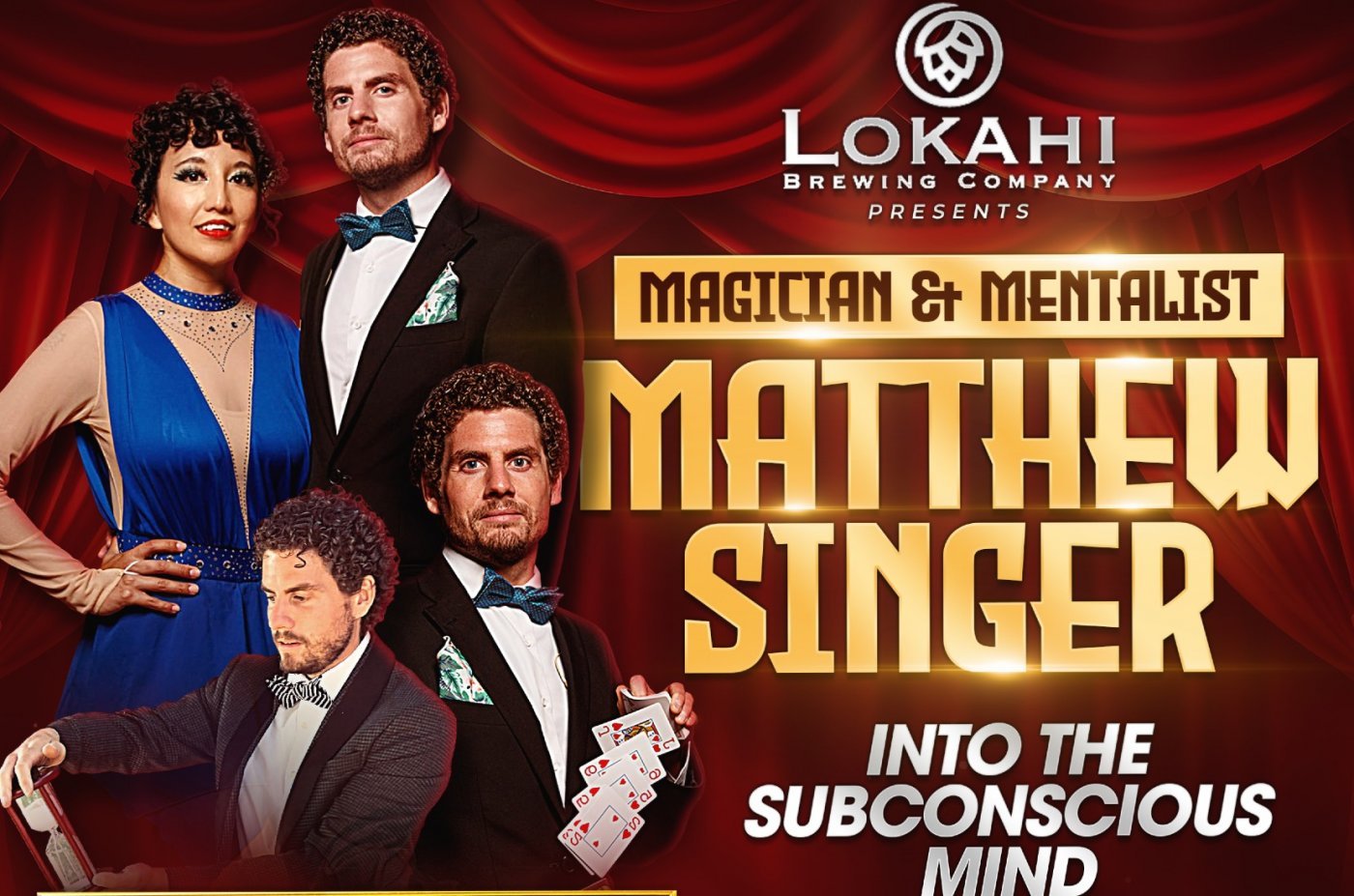 Magic Show @ Lokahi Brewing - with Matthew Singer - Friday, August 29th, 29 August | Event in Honolulu | AllEvents