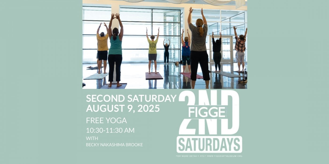 2nd Free Saturdays at the Figge Yoga, 9 August | Event in Davenport | AllEvents
