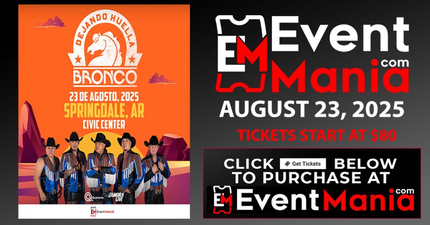 Bronco - Springdale, AR, 23 August | Event in Springdale | AllEvents