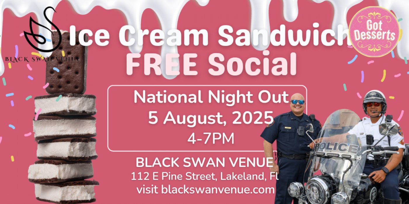 NNO Ice Cream Sandwich Social, 5 August | Event in Lakeland | AllEvents