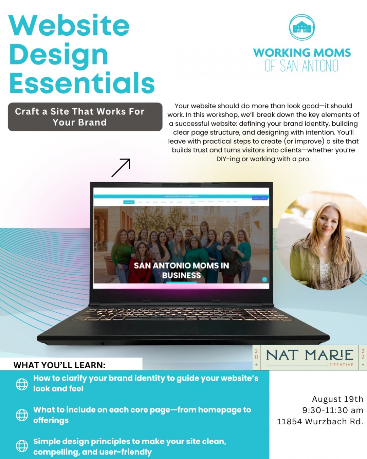 Website Design Essentials: Craft a Site That Works For Your Brand, 19 August | Event in San Antonio | AllEvents