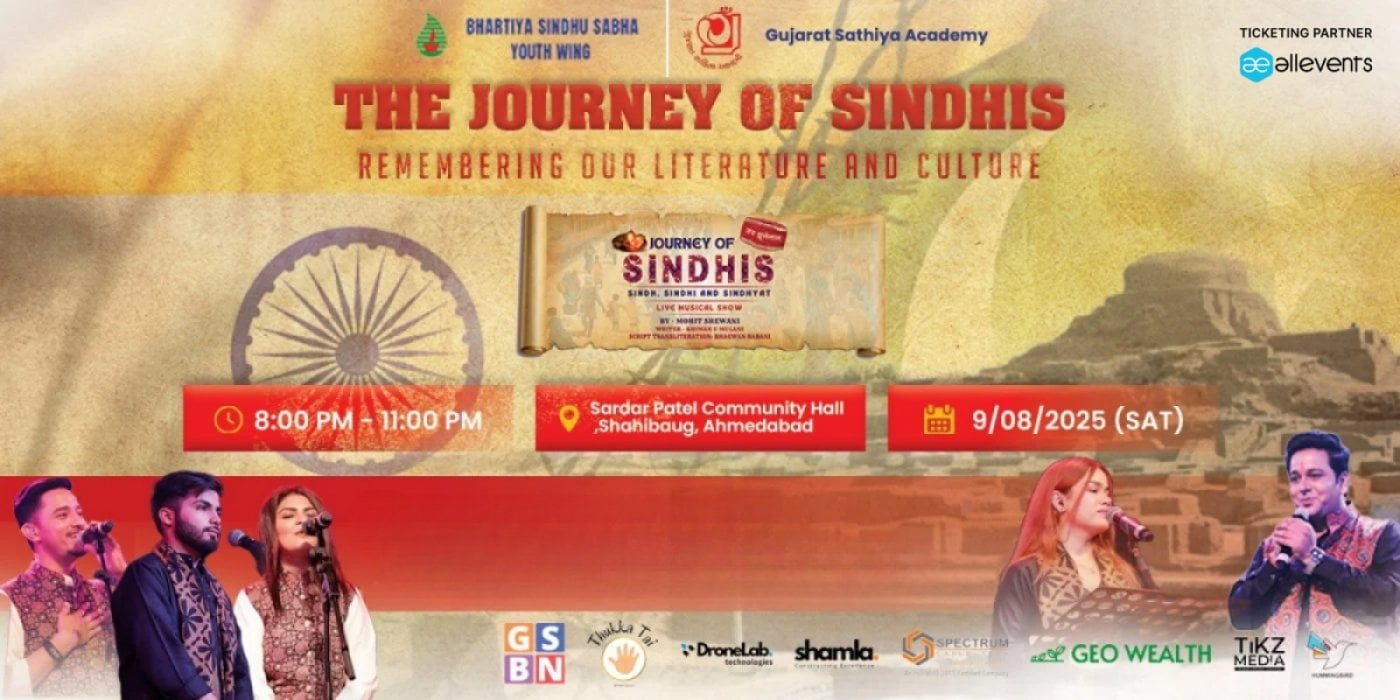 "The Journey Of Sindhis" - Remembering our Literature and Culture By BSS Youth Wing, 9 August | AllEvents