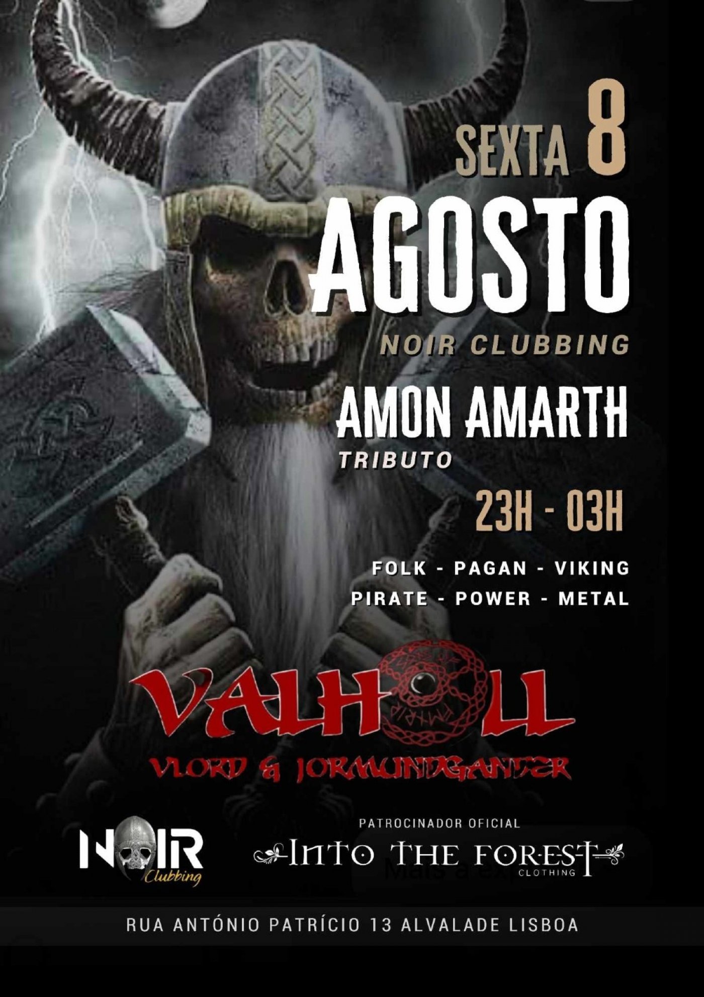 VALHÖLL VIKING PARTY, 8 August | Event in Lisbon | AllEvents