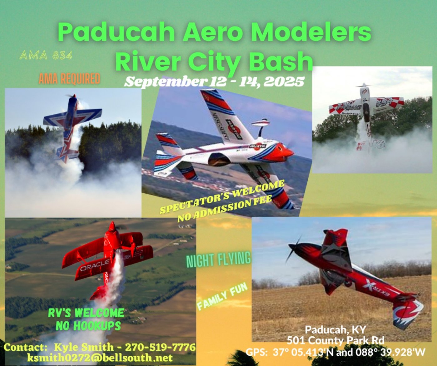 Paducah Aero Modelers River City Bash, 12 September | Event in Paducah | AllEvents