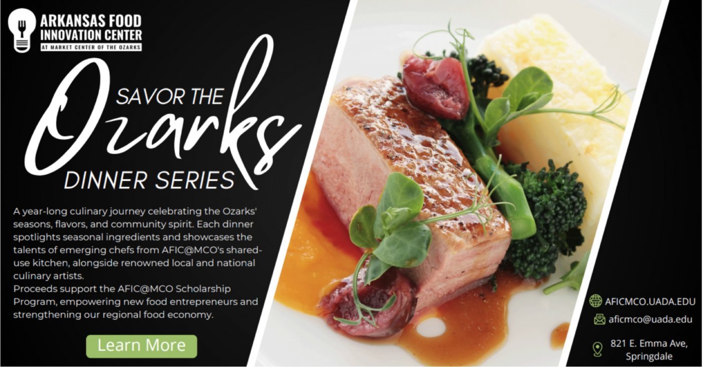 Savor the Ozarks Dinner Series – August Edition, 22 August | Event in Springdale | AllEvents