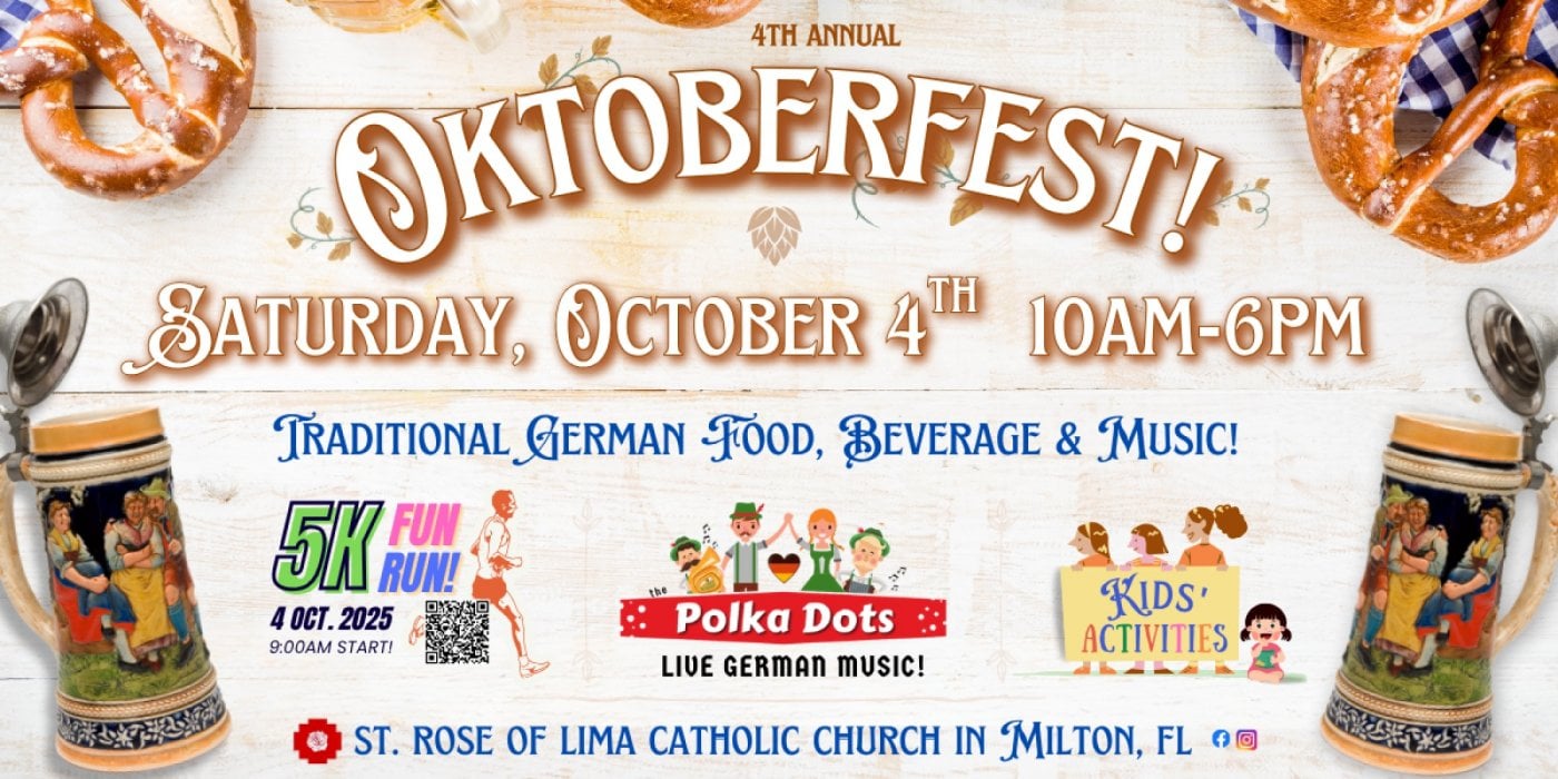 OKTOBERFEST! at St. Rose of Lima, 4 October | Event in Milton | AllEvents