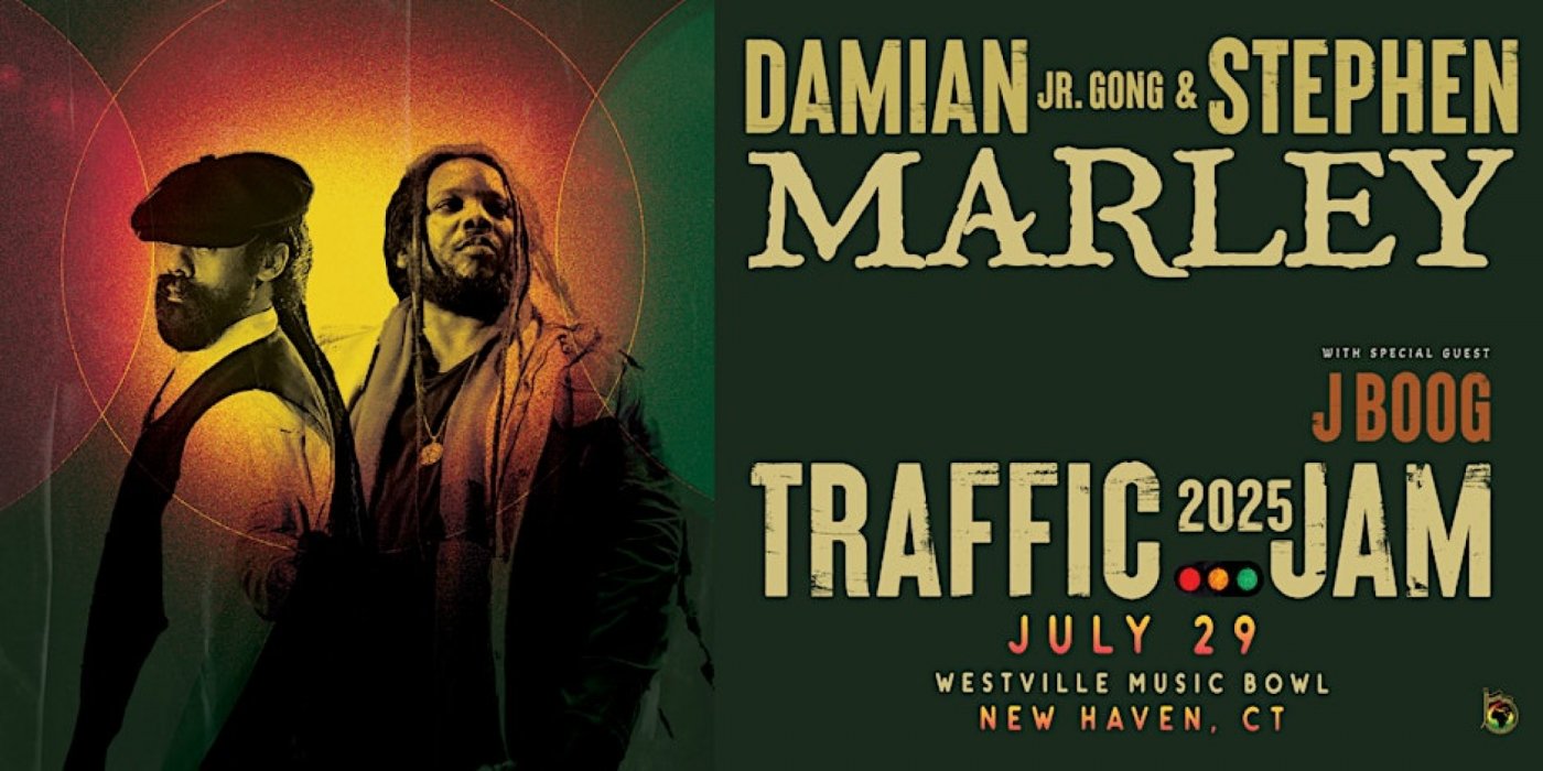 Damian "Jr. Gong" Marley & Stephen Marley: Traffic Jam 2025 Tour | Event in New Haven | AllEvents