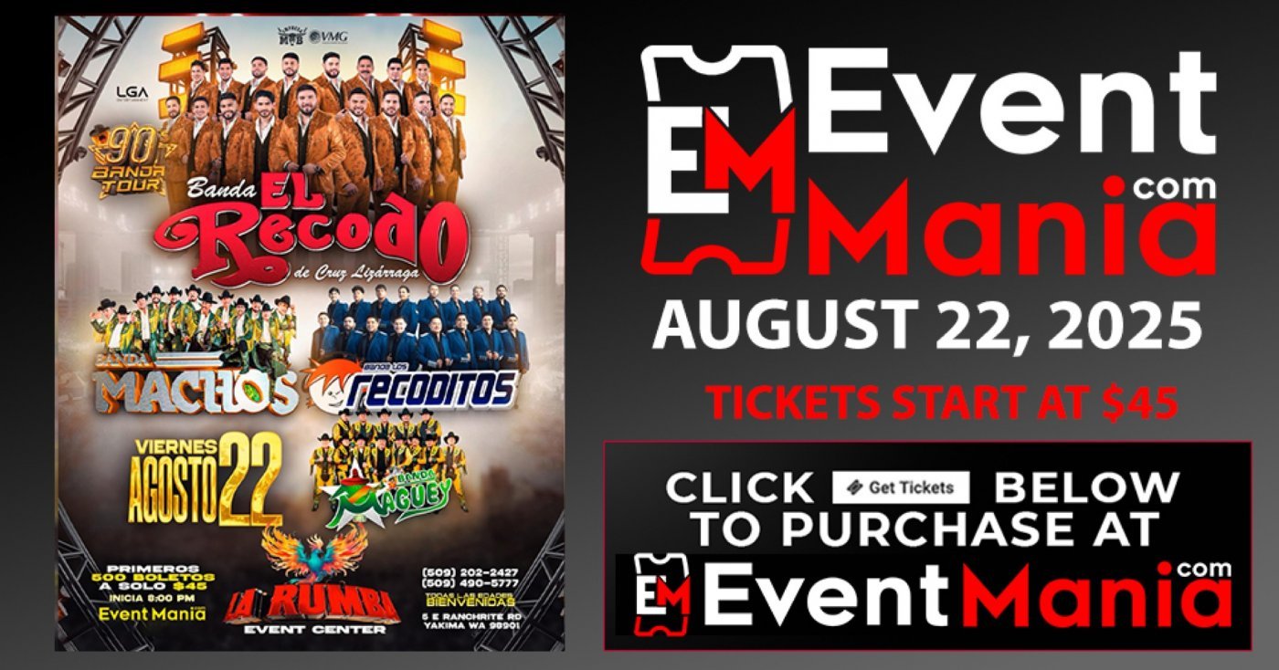 Banda El Recodo, Los Recoditos - Yakima, WA, 22 August | Event in Yakima | AllEvents