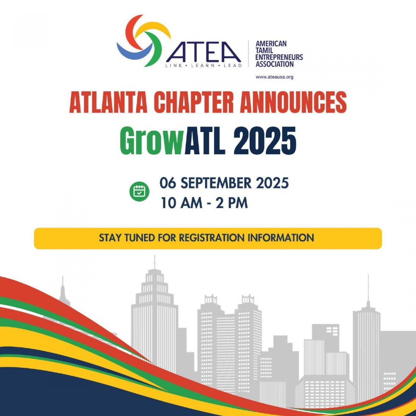 ATEA Atlanta Chapter - GrowATL 2025, 6 September | Event in Johns Creek | AllEvents