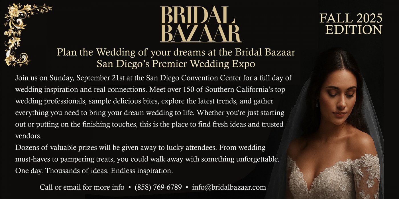 Bridal Bazaar • Fall 2025 Edition, 21 September | Event in San Diego | AllEvents