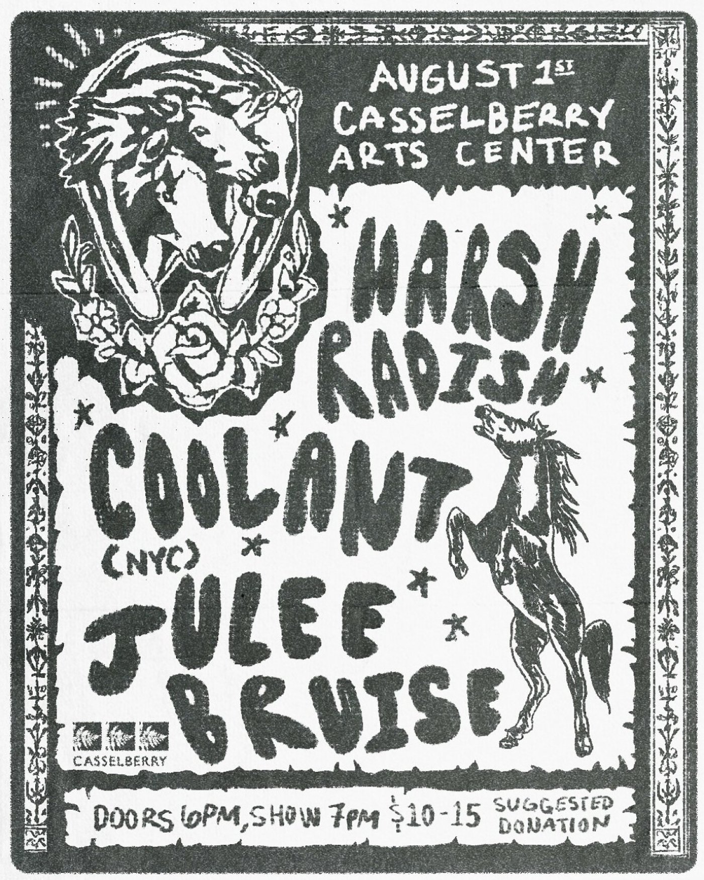 Live at CAC: Coolant, 1 August | Event in Casselberry | AllEvents