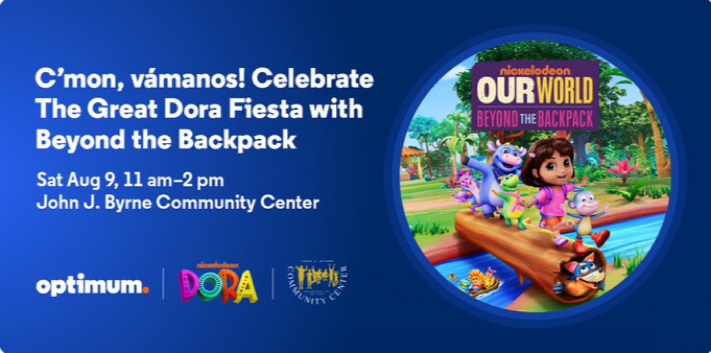 Celebrate The Great Dora Fiesta with Beyond the Backpack! | Optimum x Paramount, 9 August | Event in Uniondale