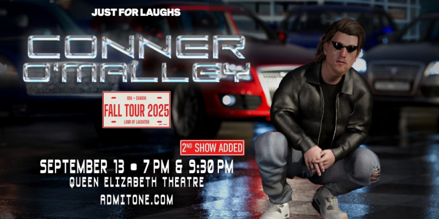 Conner O'Malley - Comedic Humour Tour, 13 September | Event in Toronto | AllEvents