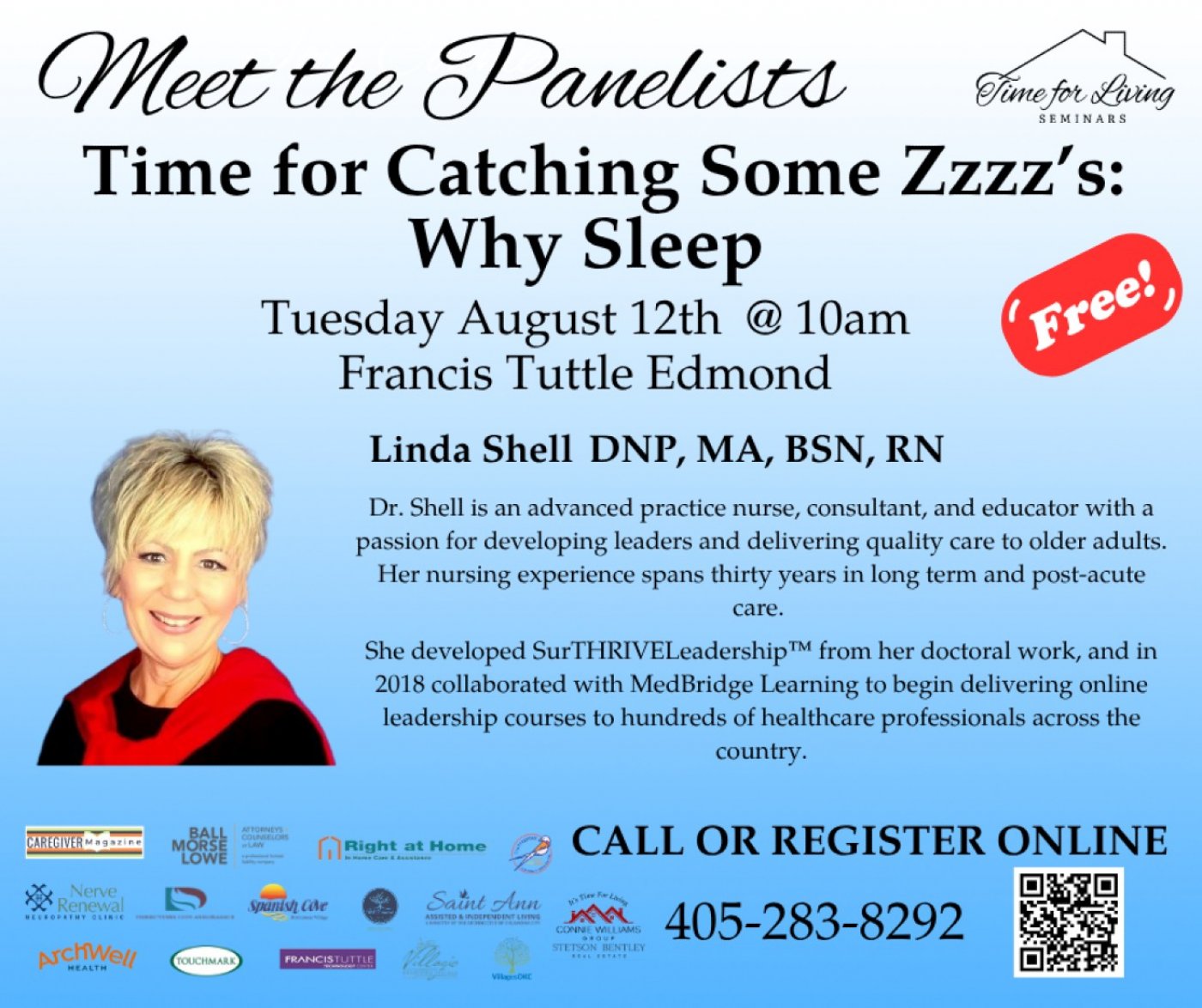 Time For Catching Some ZZZ's: Why Sleep, 12 August | Event in Edmond | AllEvents