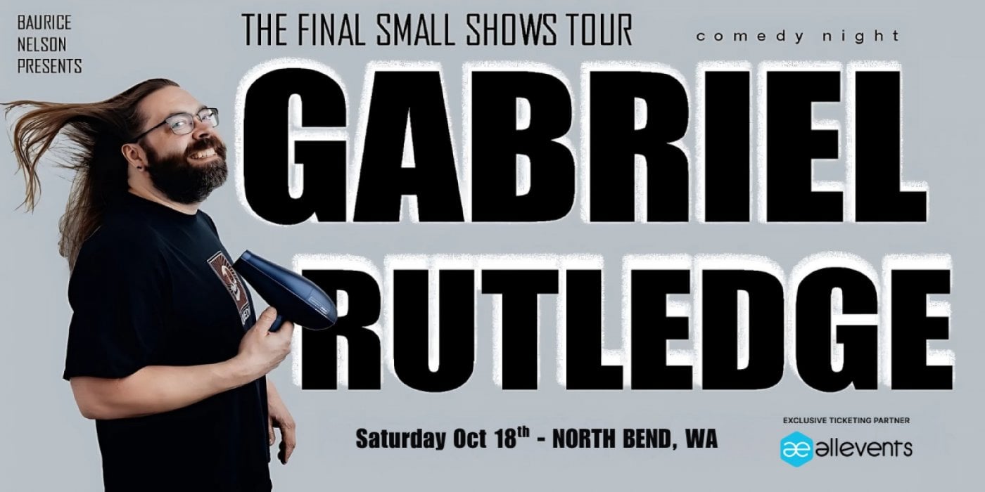 Gabriel Rutledge Comedy Night - North Bend, 18 October | Event in North Bend | AllEvents