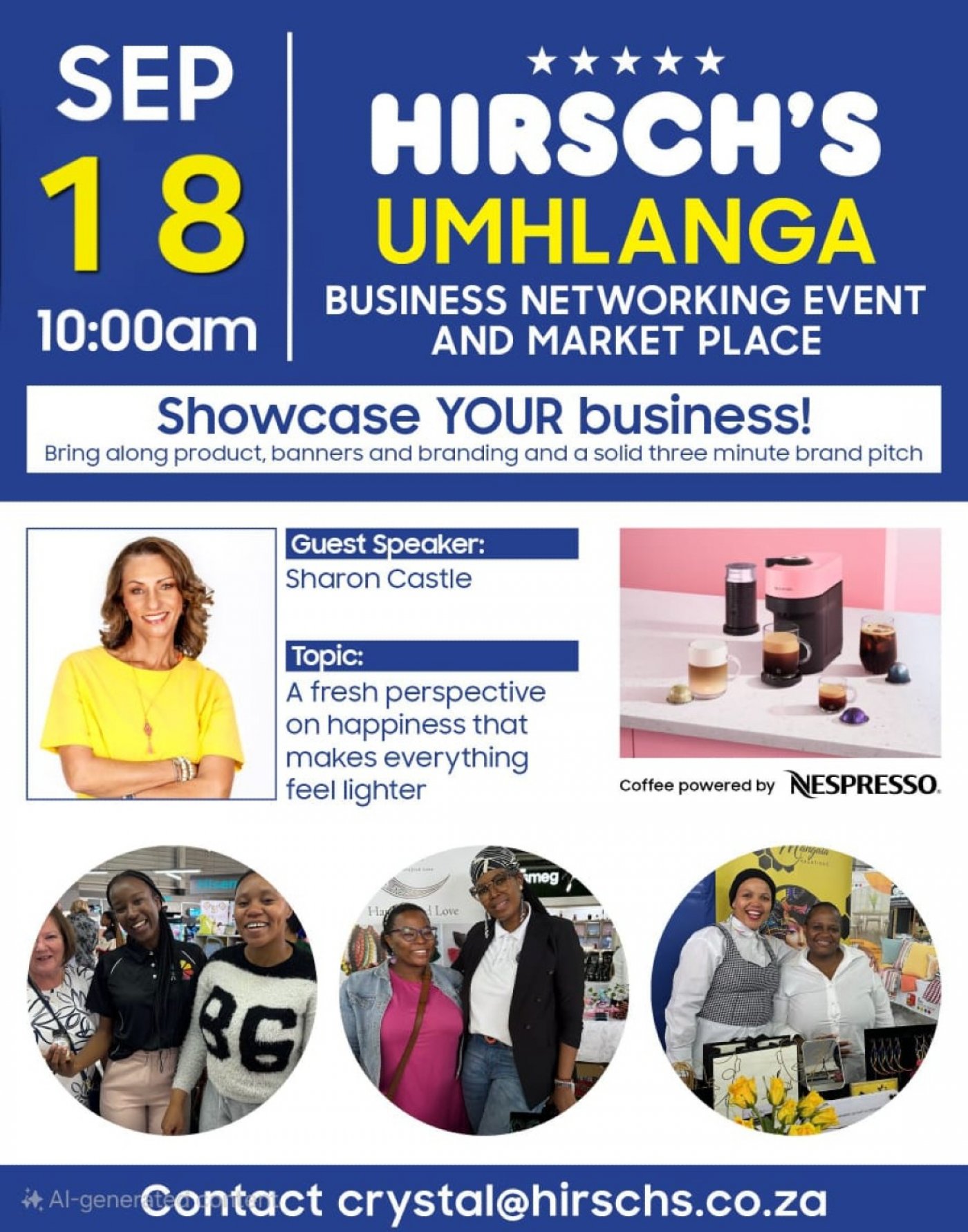 NETWORKING EVENT AT HIRSCH'S UMHLANGA, 18 September | Event in uMhlanga | AllEvents