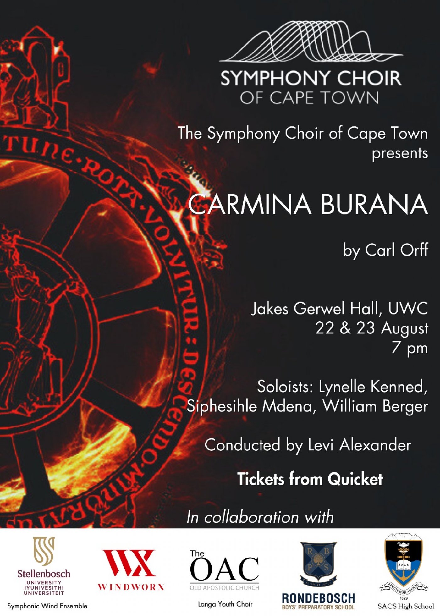 Carmina Burana Live, 22 August | Event in Cape Town | AllEvents