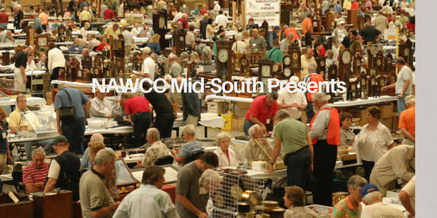 National Association of Watch and Clock Collectors Mid-South Convention-Public Welcomed, 30 August | AllEvents