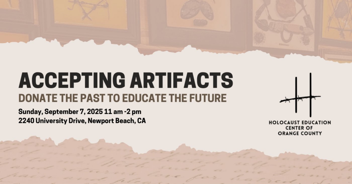 Artifact Donation Drive, 7 September | Event in Newport Beach | AllEvents
