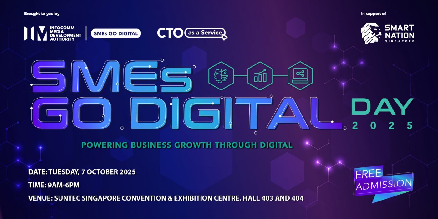 SMEs Go Digital Day 2025, 7 October | Event in Singapore | AllEvents
