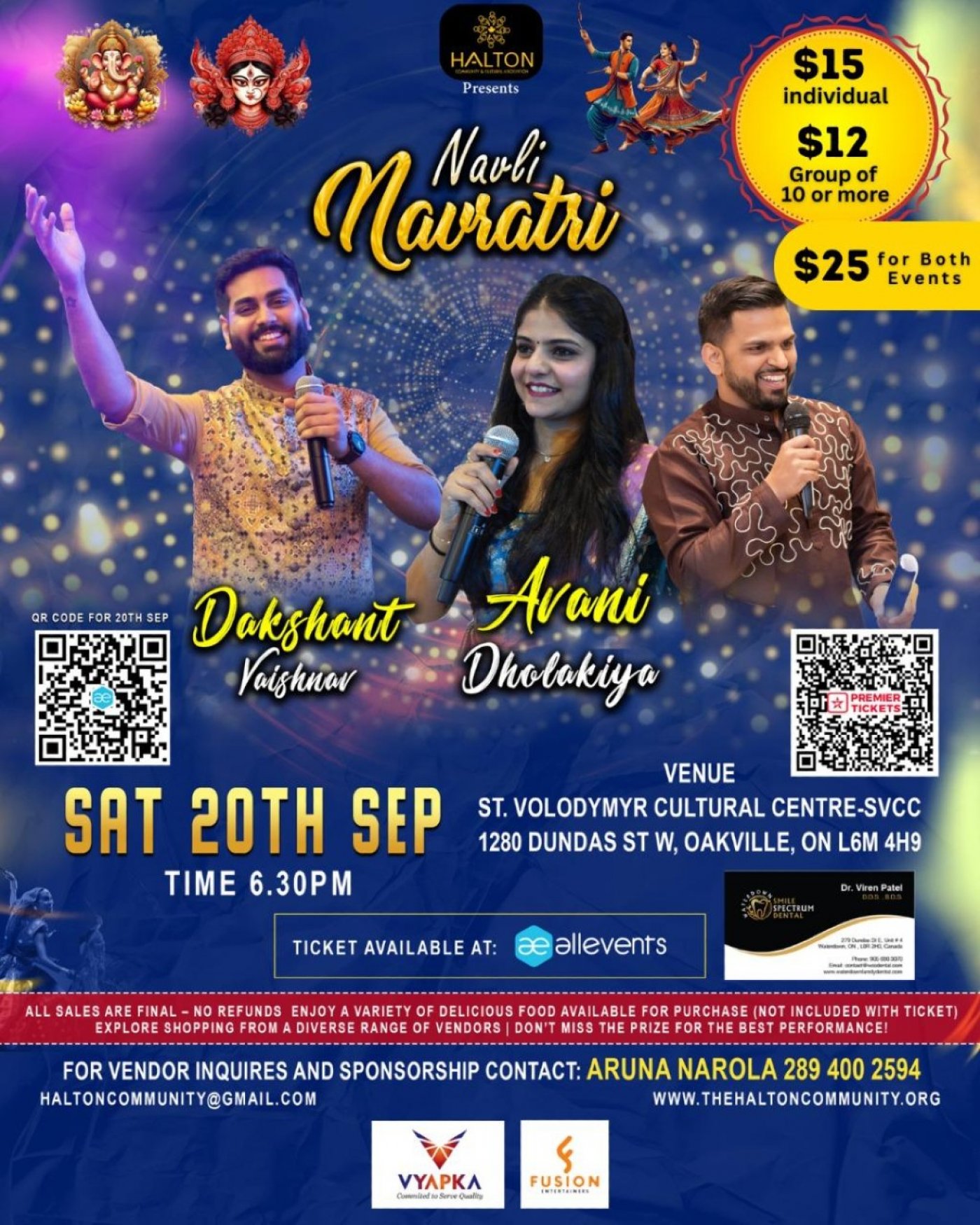 Navli Navratri- 20th Sept, 20 September | Event in Oakville | AllEvents