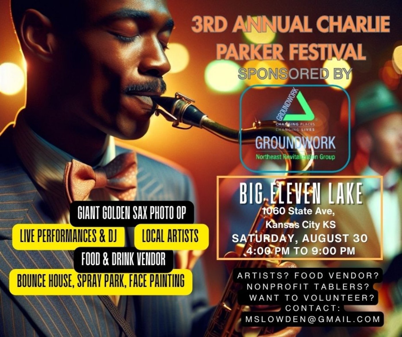 The Bird Lives! Take 3 (Charlie Parker Festival), 30 August | Event in Kansas City | AllEvents