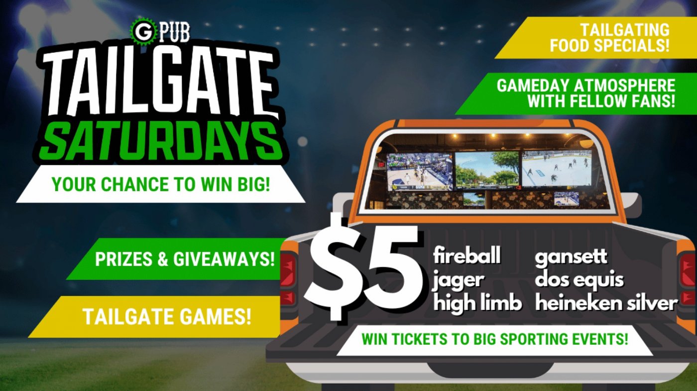 Gpub Tailgate Saturdays | Event in Plymouth | AllEvents
