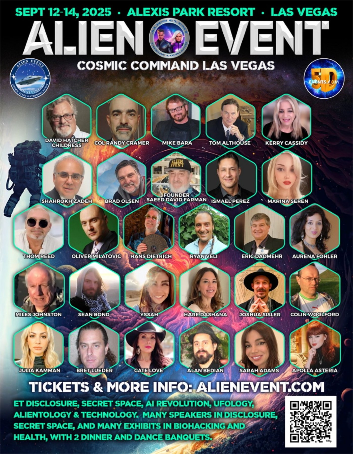 ALIEN EVENT COSMIC COMMAND LAS VEGAS, 12 September | Event in Las Vegas | AllEvents