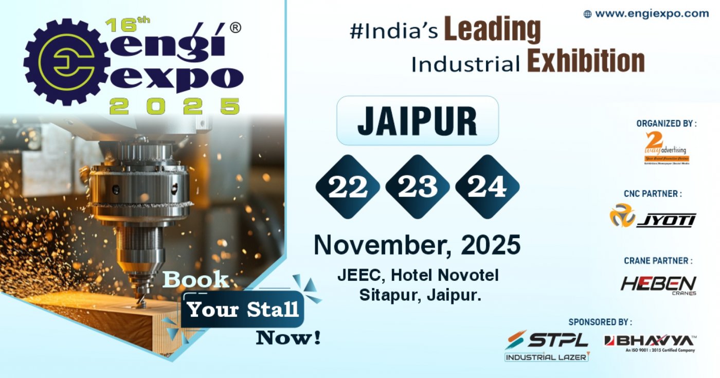 16th Engiexpo Industrial Exhibition In Jaipur 2025, 22 November | Event in Jaipur | AllEvents