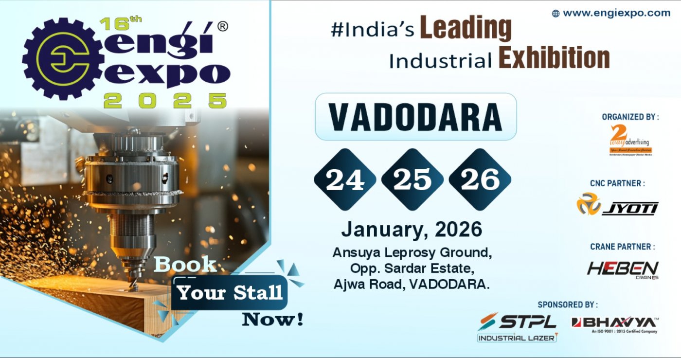 18TH ENGIEXPO INDUSTRIAL EXHIBITION VADODARA 2026, 7 February | Event in Vadodara | AllEvents