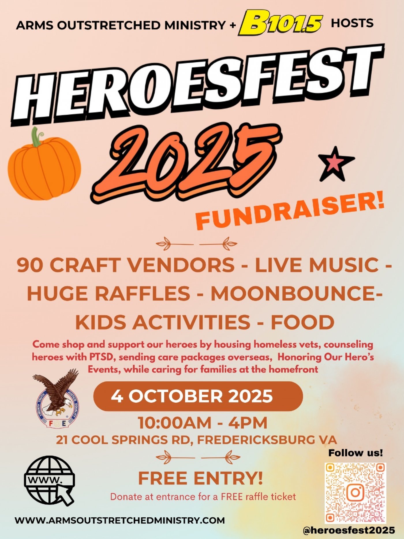 2025 ARMS Craft Show Fundraiser to Honor Our Heroes, 4 October | Event in Fredericksburg | AllEvents