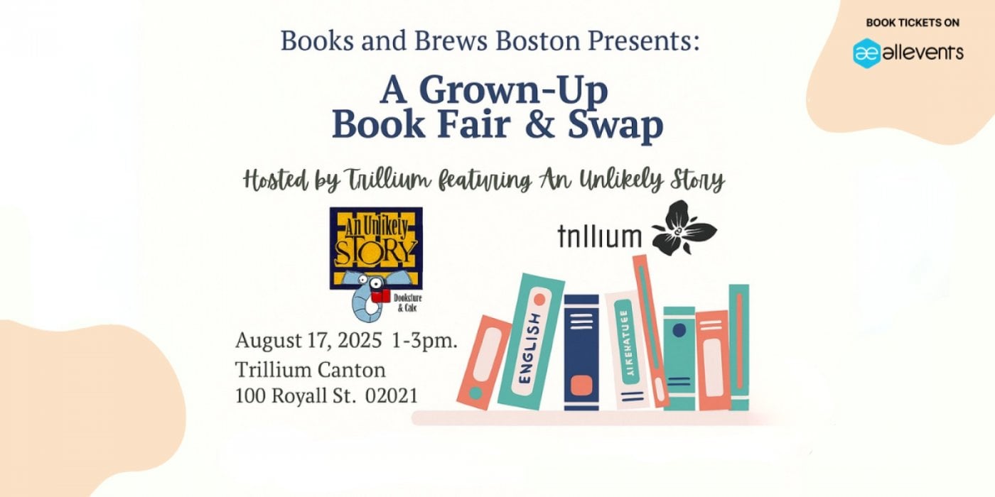 Grown Up Book Fair and Swap | Event in Canton | AllEvents