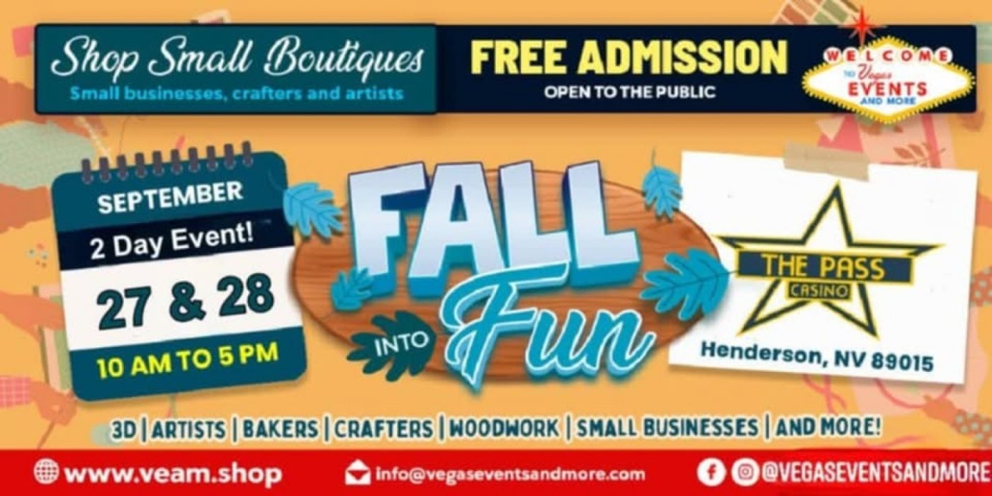 Fall Into Fun:  Shop Small Boutique & Craft Fair, 27 September | Event in Henderson | AllEvents